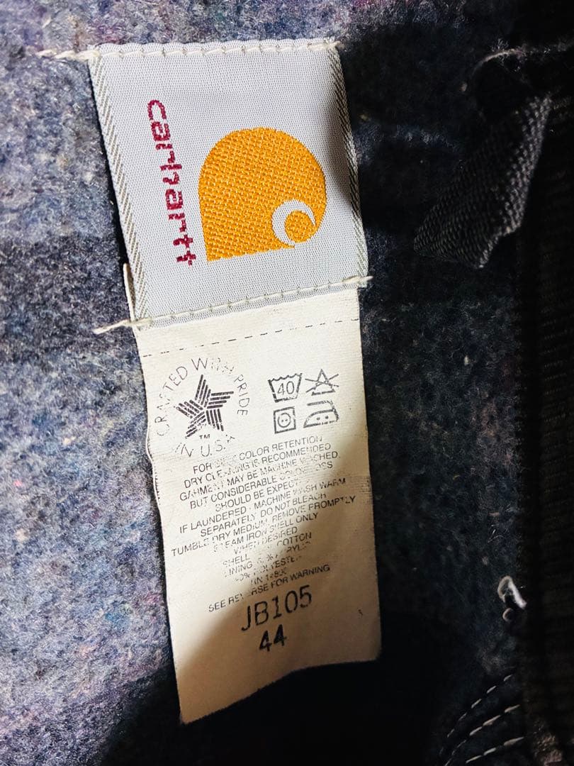 ナ*キ様 Carhartt JB105 デトロイトジャケット USA 星タグ　b