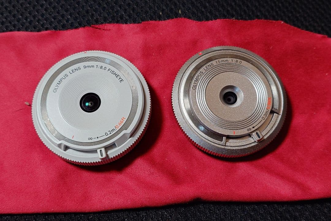 OLYMPUS ボディキャップレンズ 9mm＆15mmセット