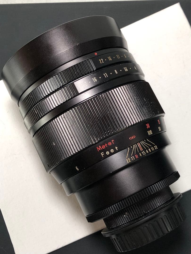 希少　試作品のプロトタイプ？ vivitar？135mm f1.5 m42(T)