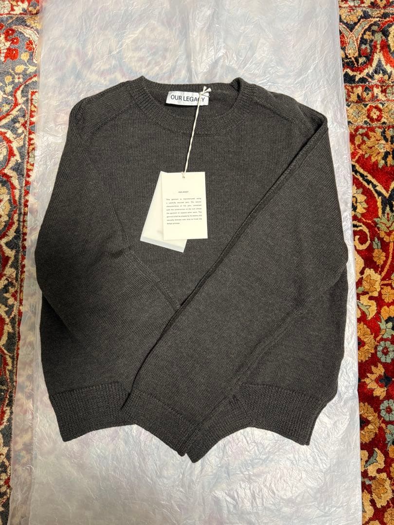 トップス OUR LEGACY TRUE ROUNDNECK Brown 46