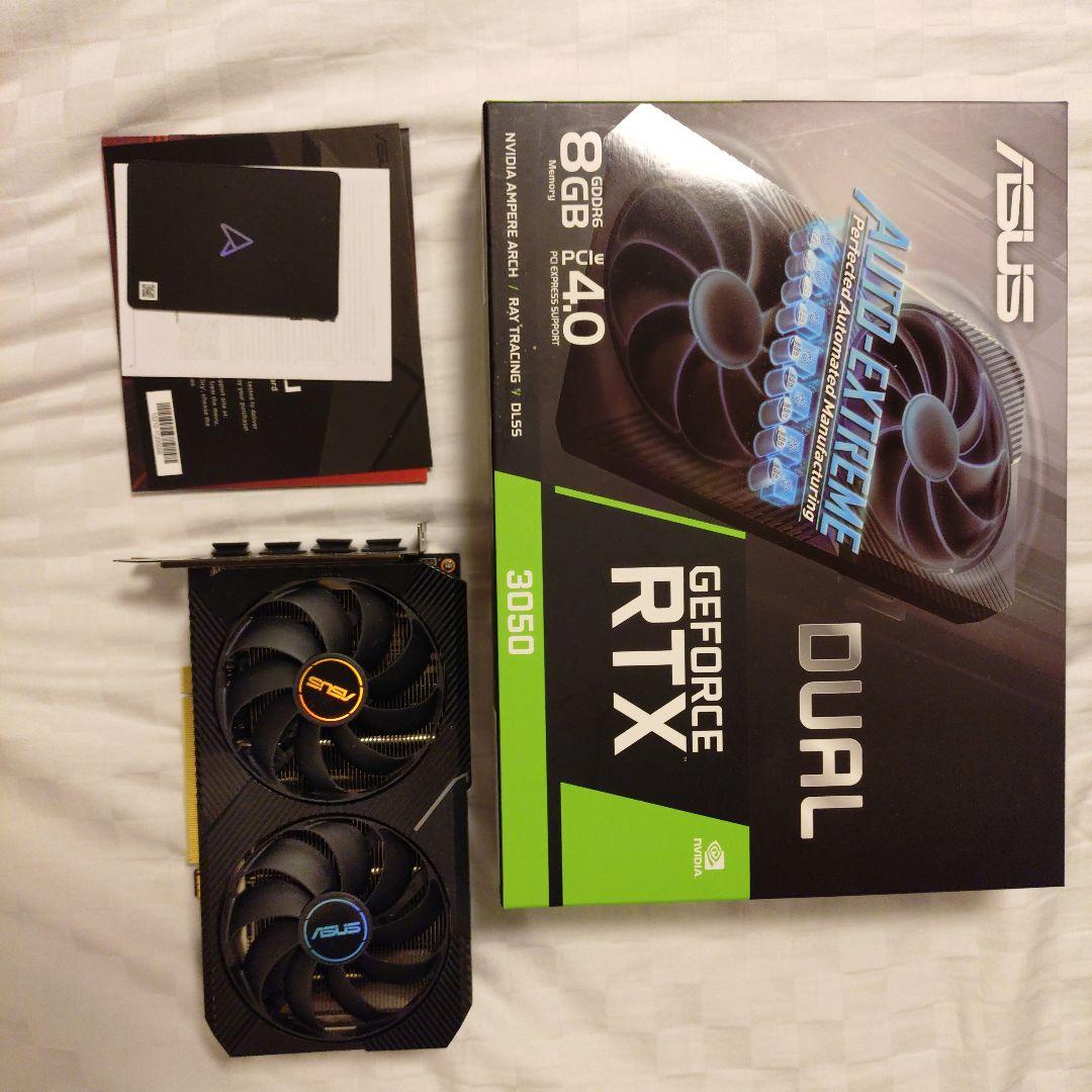 グラフィックボード・グラボ・ビデオカード ASUS GeForce RTX 3050 8GB