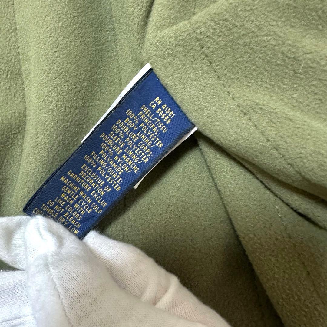 ポロラルフローレン　スウィングトップ　オレンジポニー 裏地フリース　カーキ　M