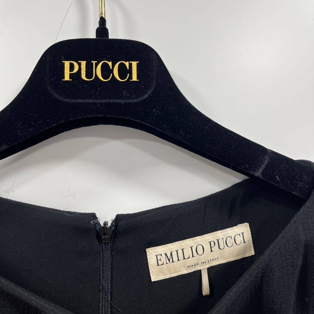 にゃんじゃEMILIO PUCCI ノースリーブワンピース 黒
