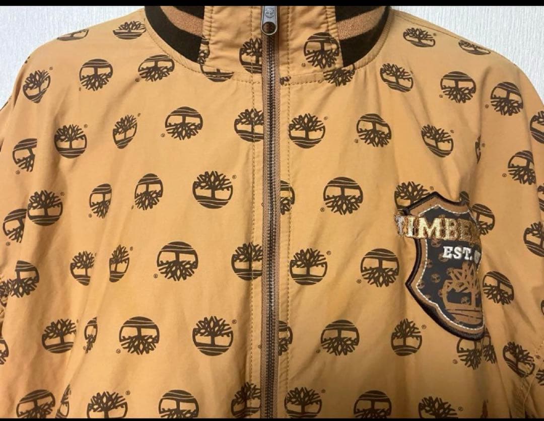 幸*様 ティンバーランド 90年代　総柄ブルゾン