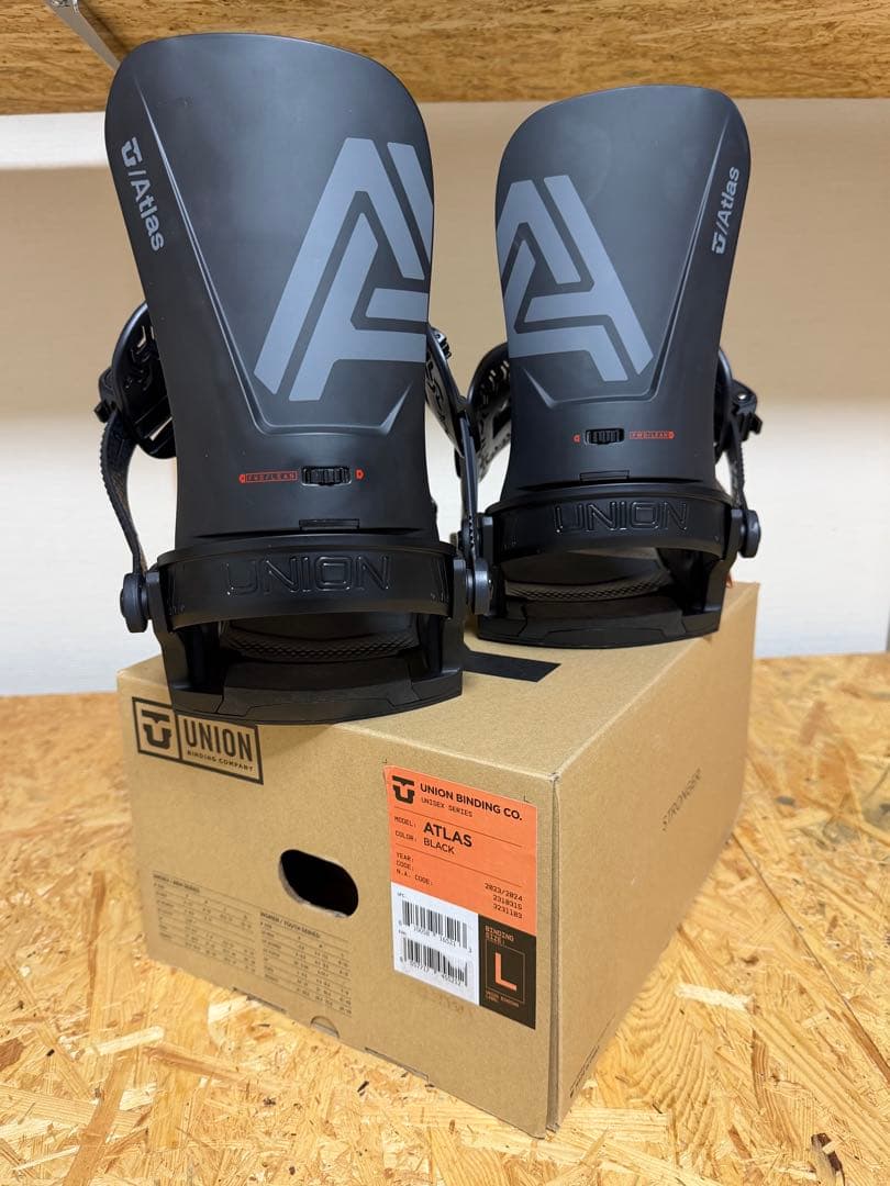 新品未使用　23-24 ユニオン　アトラス　ブラック　L