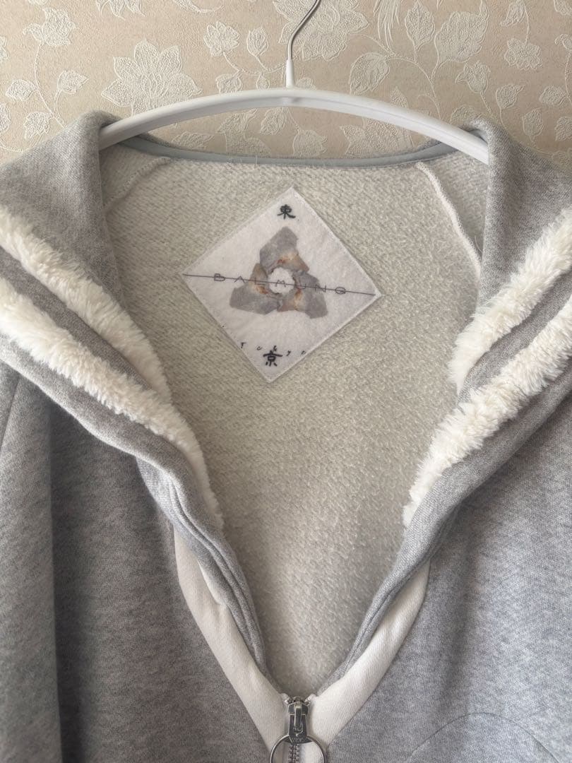 BALMUNG セーラースウェットパーカー グレー