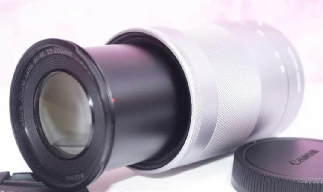 【美品級】ミラーレス用 CANON キヤノン EF-M 55-200mm
