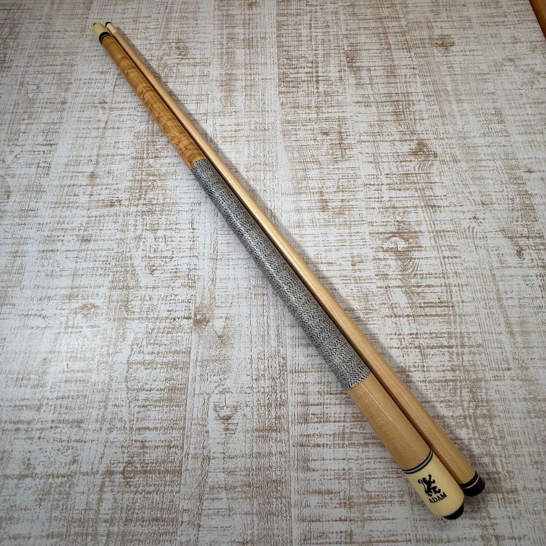 美品　ADAM アダム ビリヤードキュー　シャフト　ケース付き