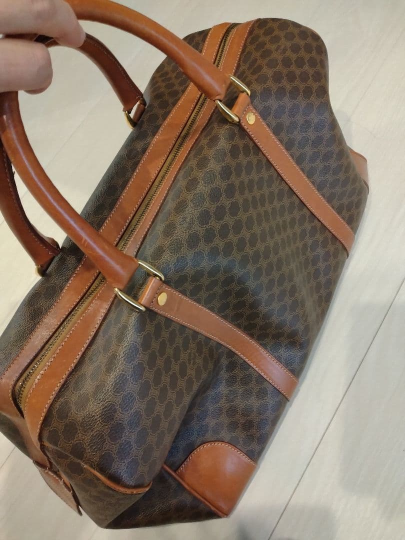 CELINE ボストンバッグ マカダム