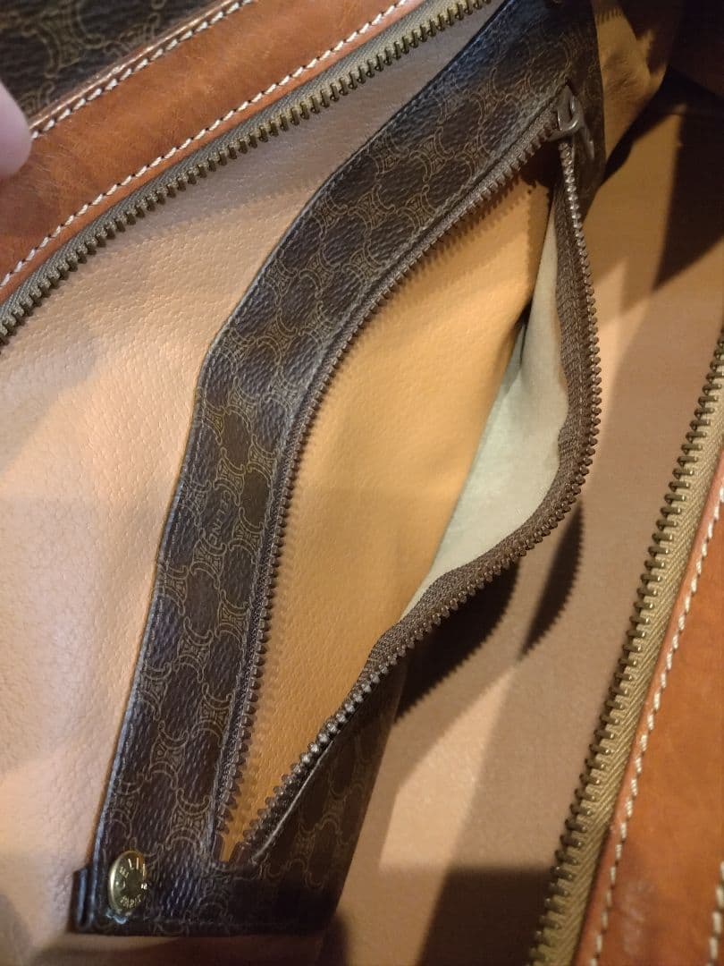 CELINE ボストンバッグ マカダム