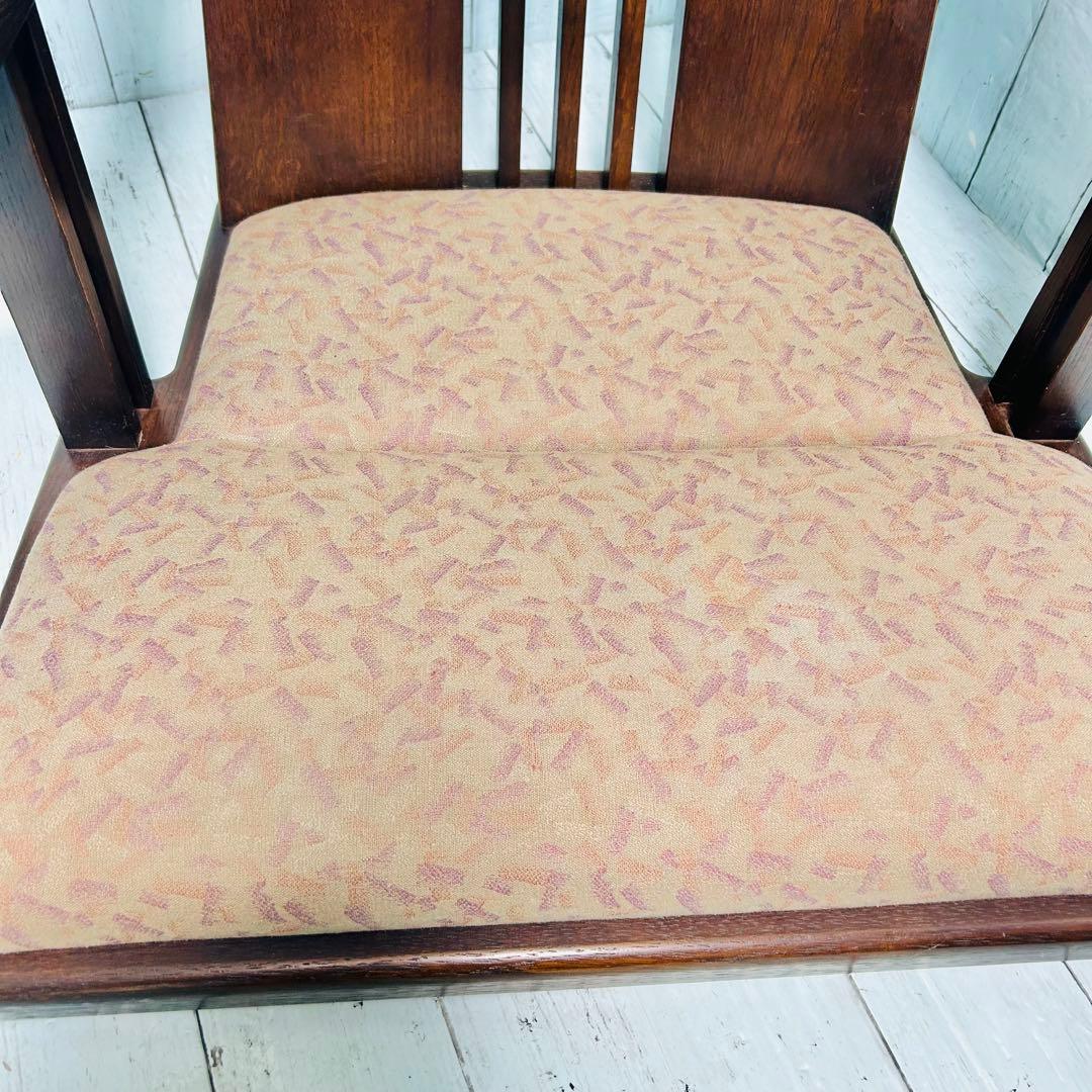 飛騨産業　キツツキマーク　座椅子　肘掛け　和モダン　昭和レトロ　旅館　和風　ヒダ