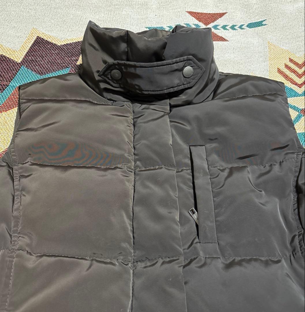 バーバリーロンドン ダウンベスト ノバチェック黒 サイズ40