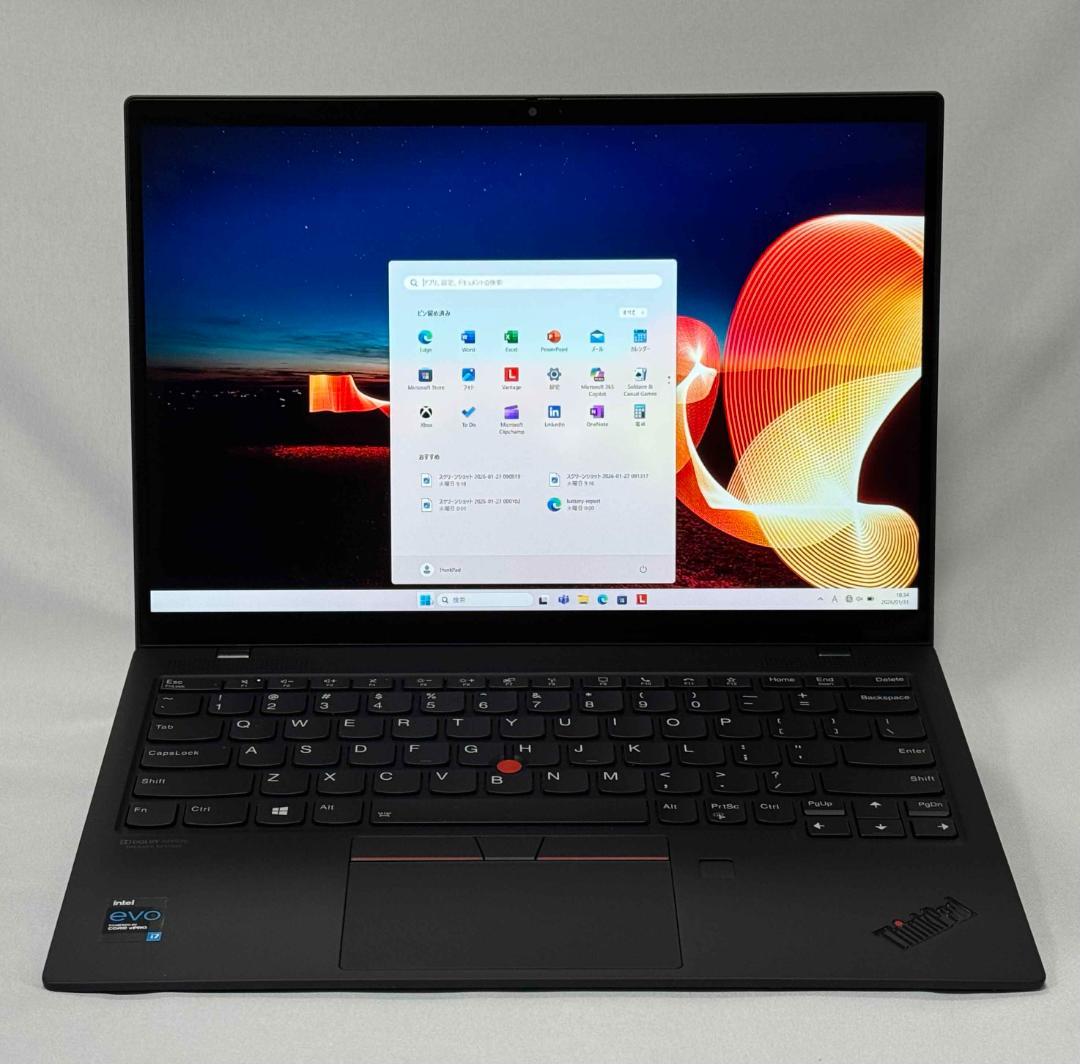 未使用 ThinkPad X1 Nano Gen1 フルスペック英語キーボード