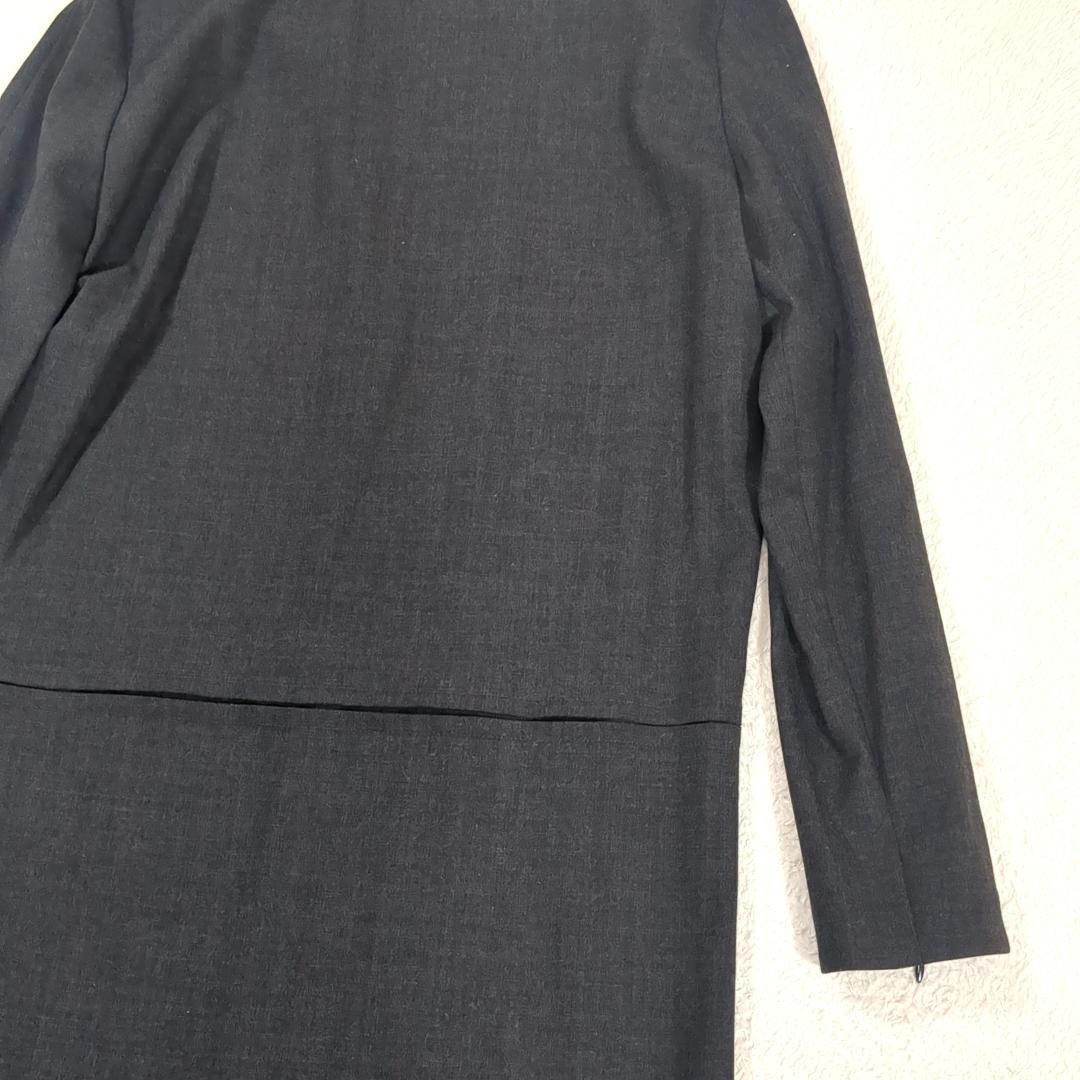 GUCCI グッチ トムフォード期 長袖 ワンピース L相当 グレー イタリア製