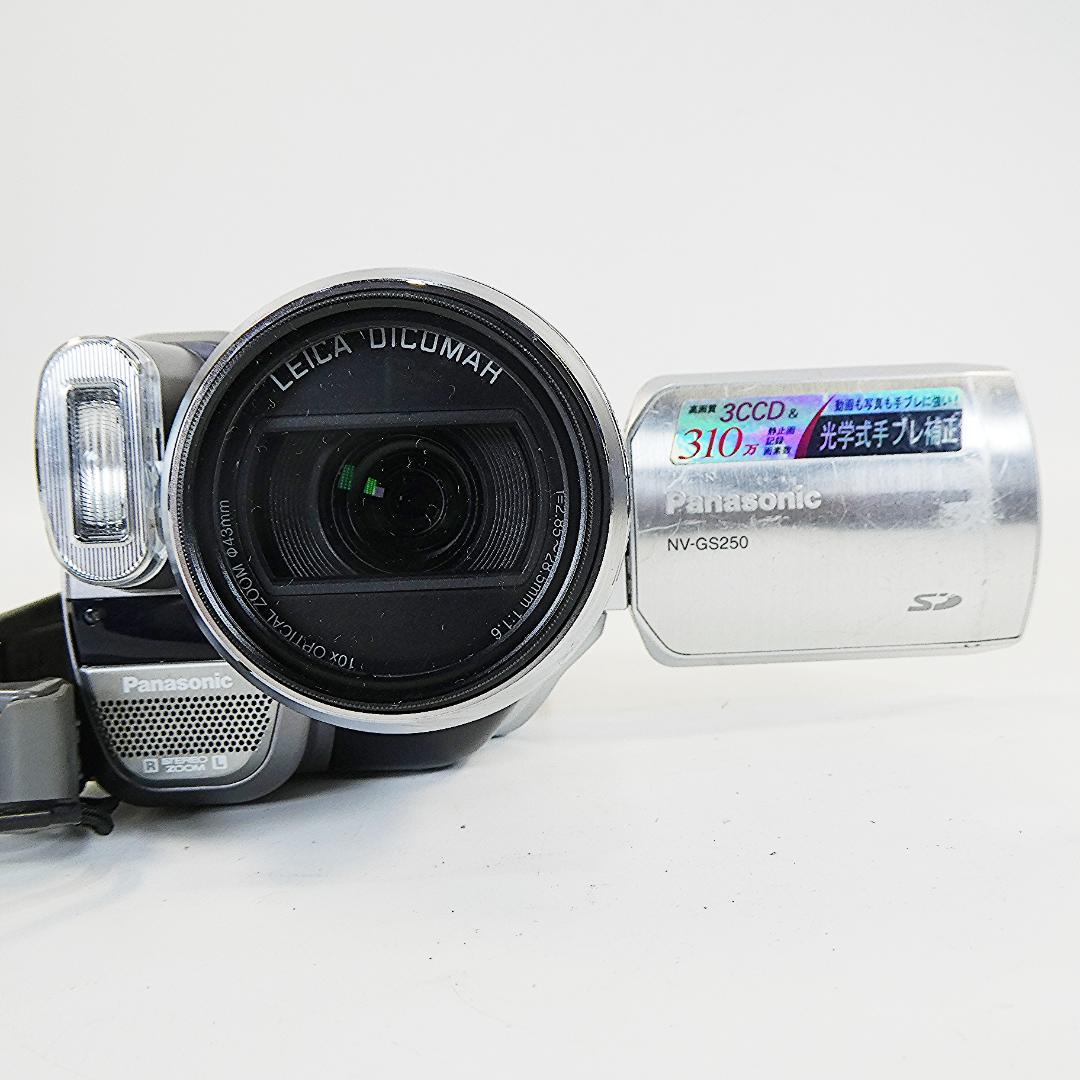 動作良好 パナソニック NV-GS250 MiniDVビデオDVDダビングに最適