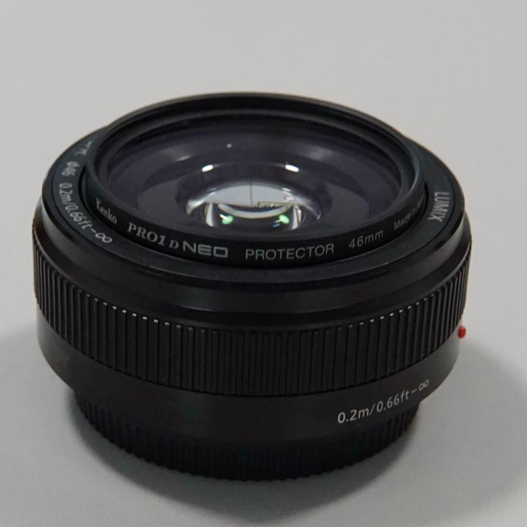 パナソニック単焦点レンズ ルミックス G 20mm/F1.7 II ASPH.