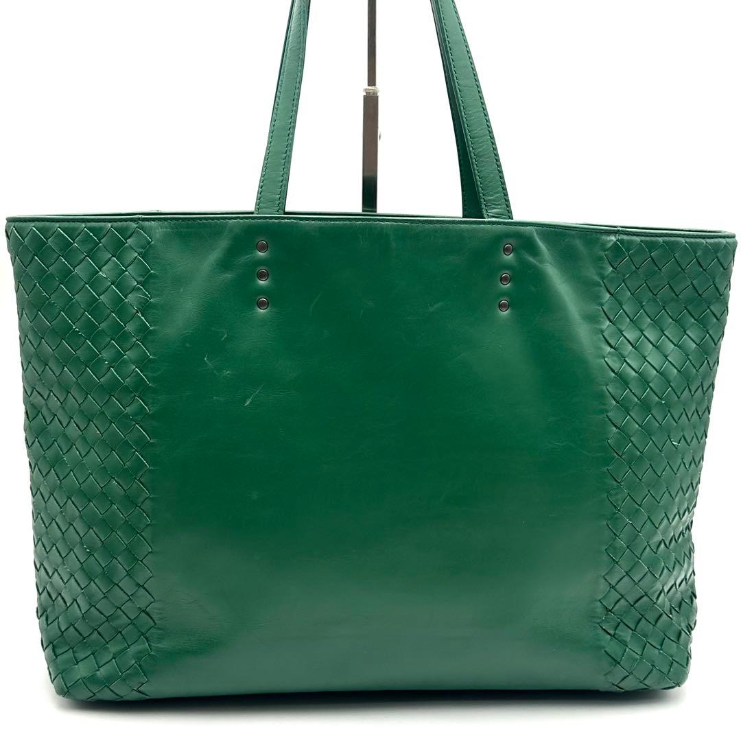 美品✨ボッテガ イントレチャート トートバッグ 大容量 A4◎ 肩掛け