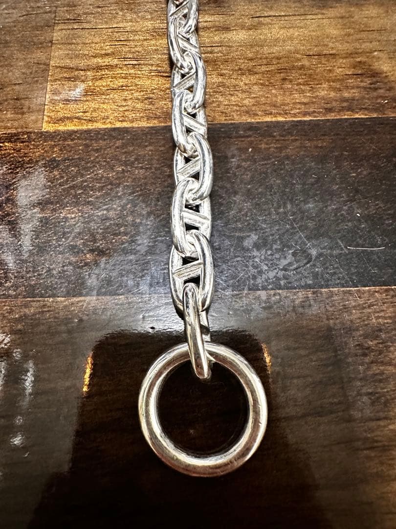 【blatto】925シルバー　重厚感アンカーチェーンデザインブレスレット