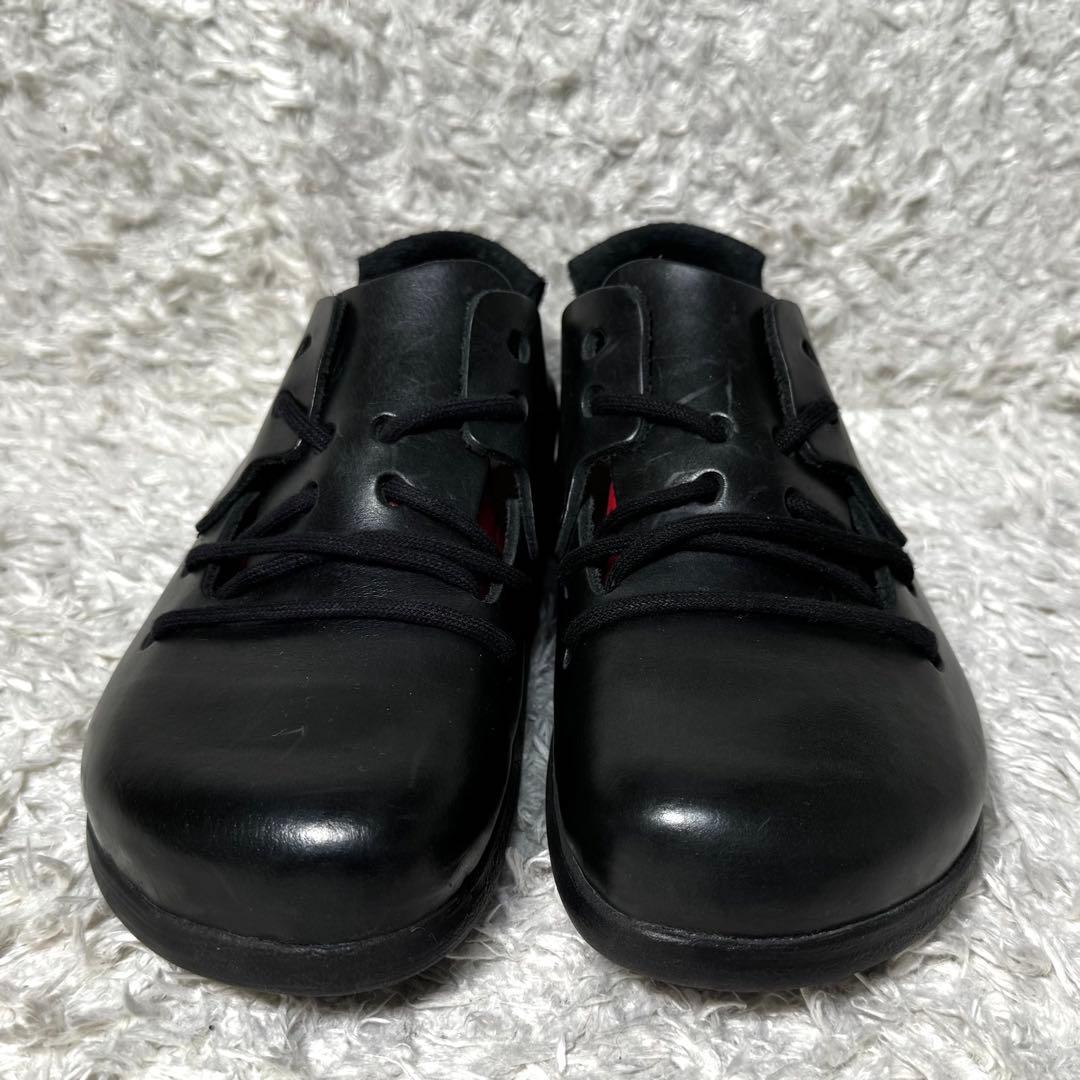 美品 ビルケンシュトック 24.0 モンタナ オイルドレザー ナロー ブラック