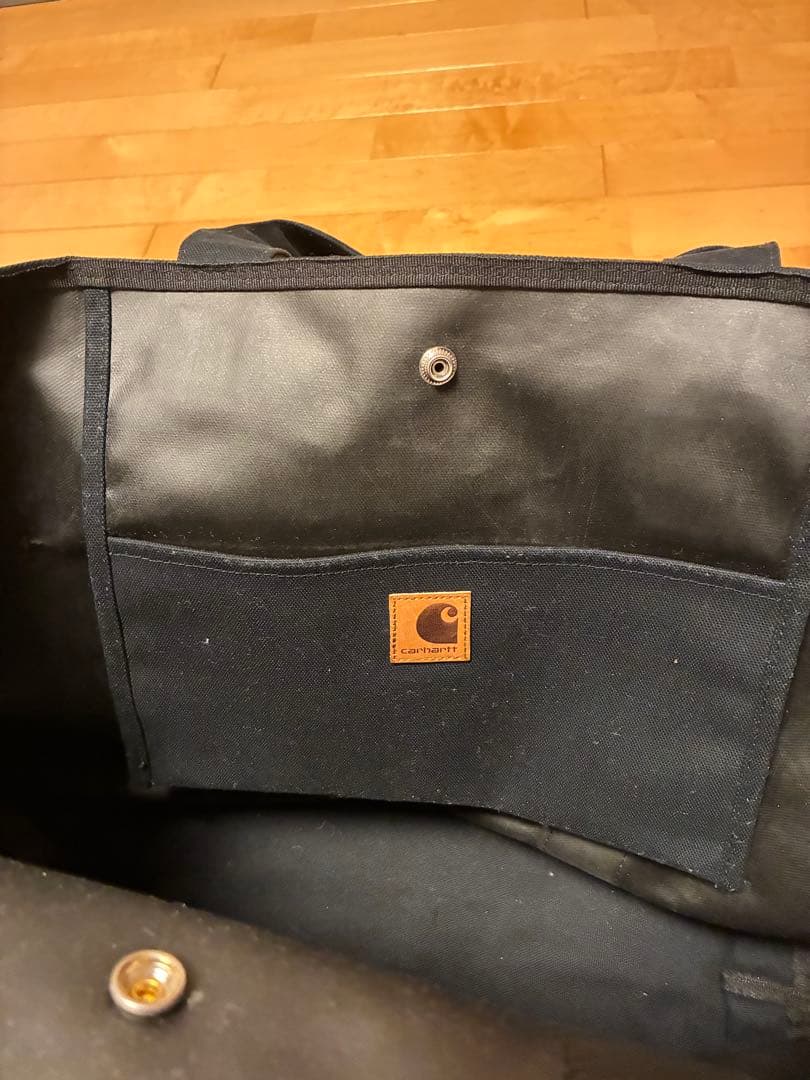 新品　未使用CARHARTTカーハート　トートバッグ　ブラック
