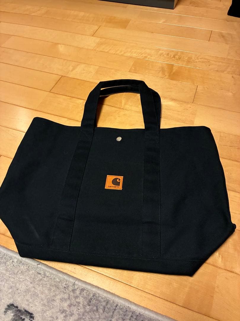 新品　未使用CARHARTTカーハート　トートバッグ　ブラック