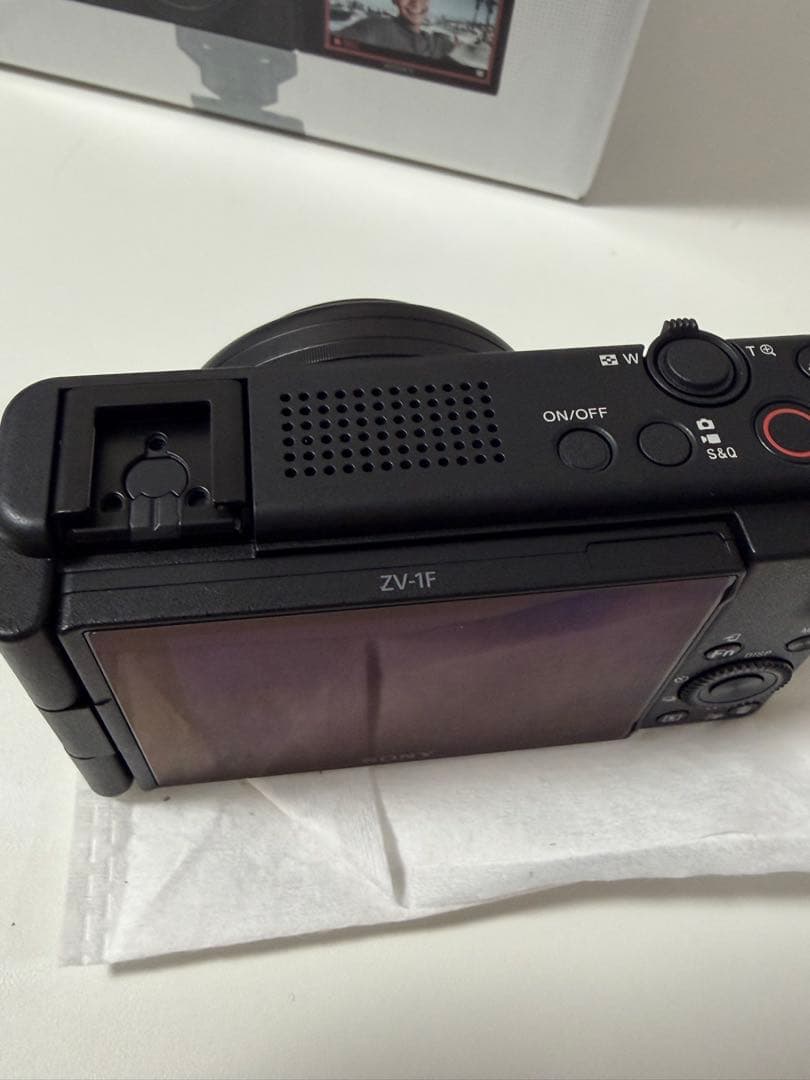 【美品】SONY VLOGCAM ZV-1F ブラック　コンデジ　デジカメ