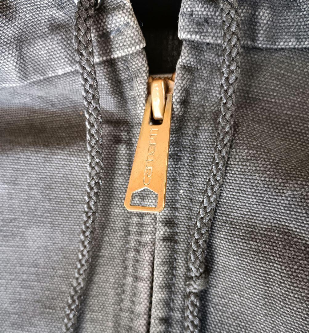 【鬼フェード】carharttアクティブジャケット 襤褸 墨黒 カーハート