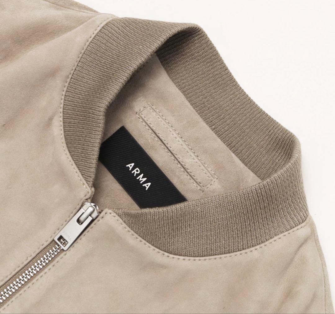 ARMA ゴートスエードジャケット 46