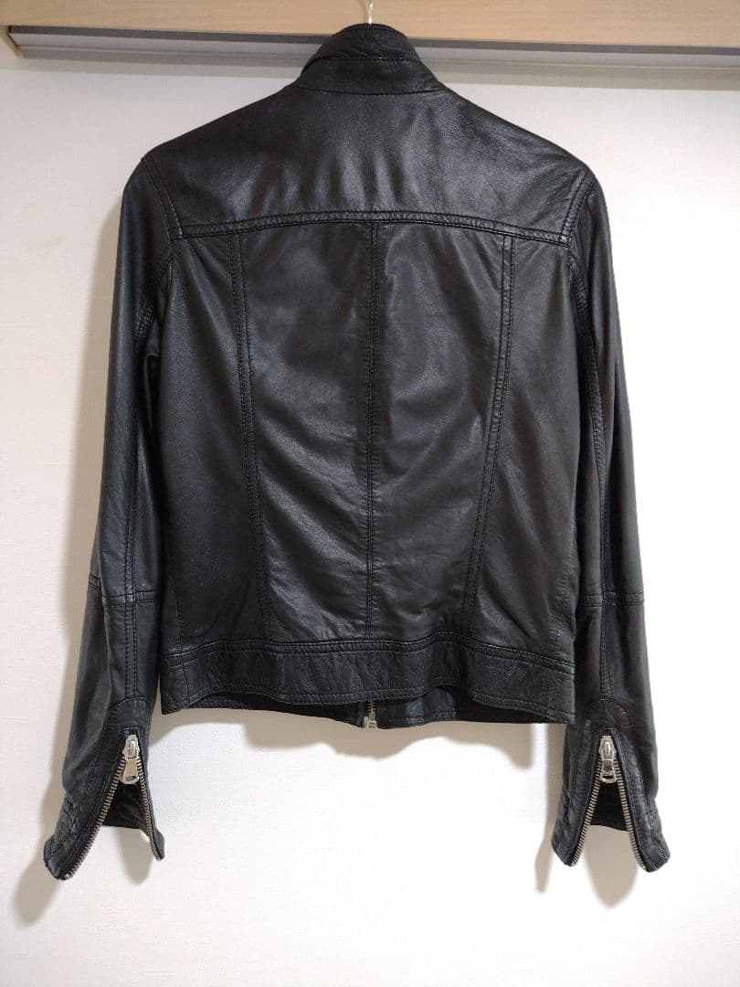 D＆G シングルライダースジャケット 40