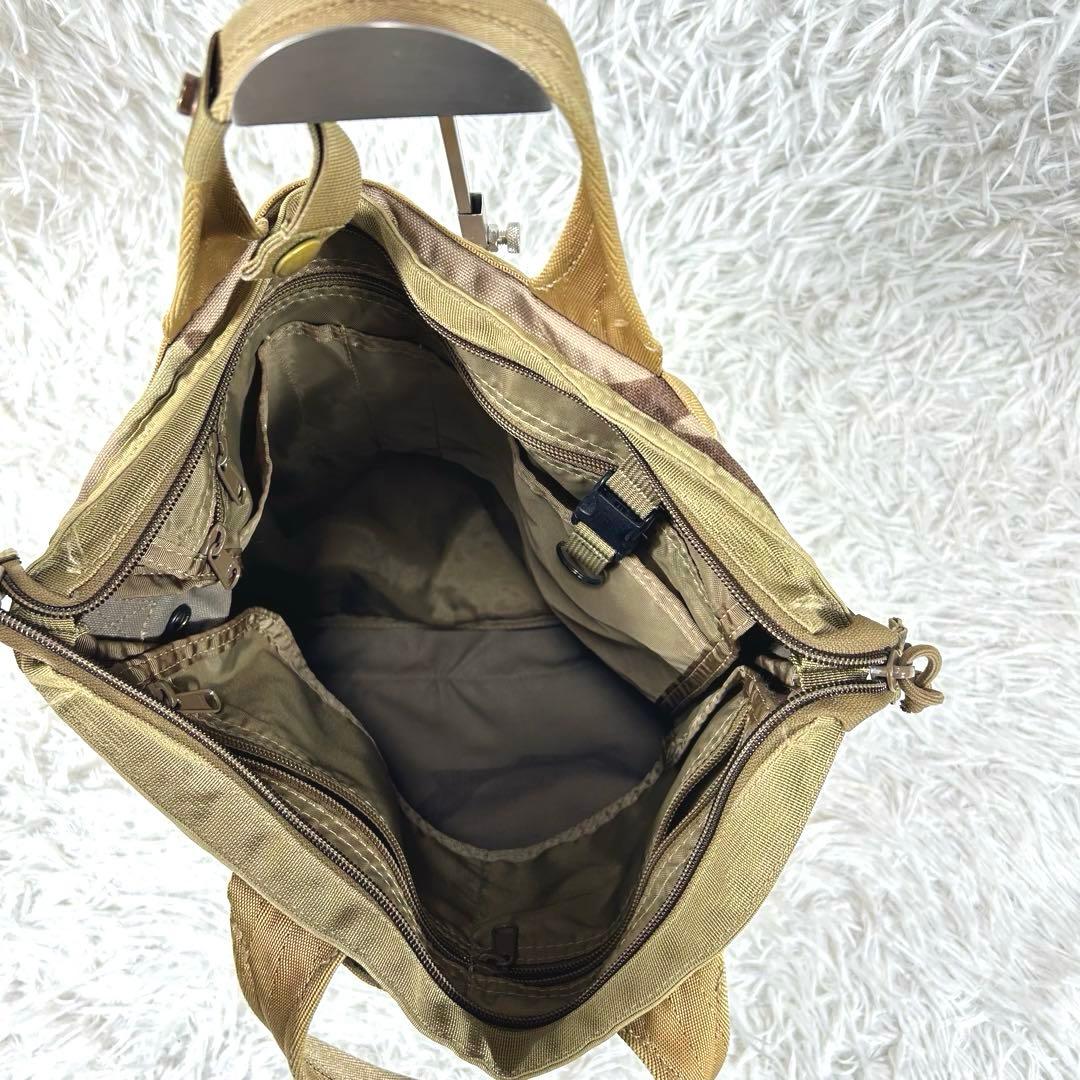 別注✨ブリーフィング×アローズ 2way ヘルメットバッグ デザートカモ USA