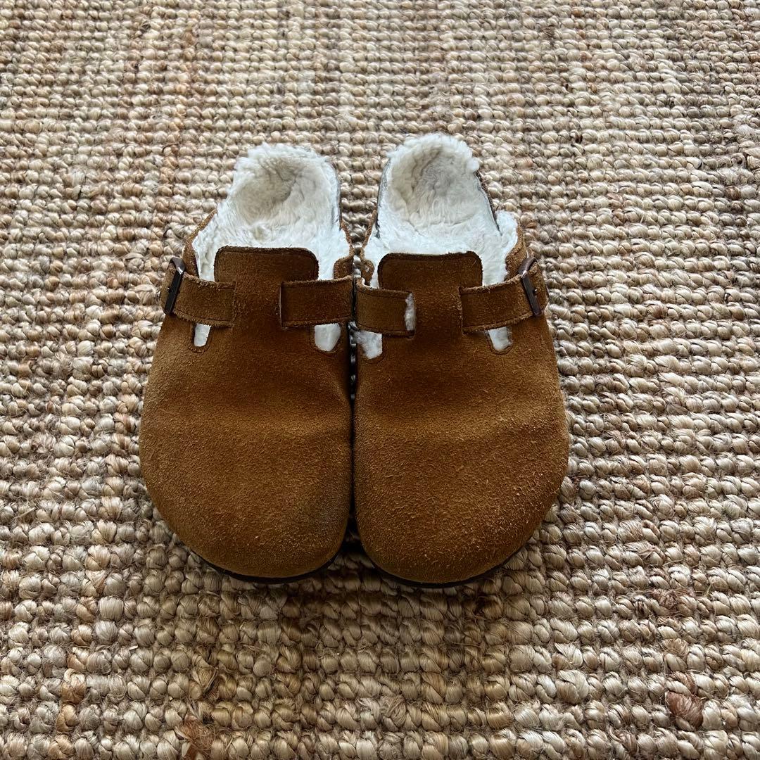 【美品】BIRKEN STOCK ビルケンシュトック ボストン　シアリング　40