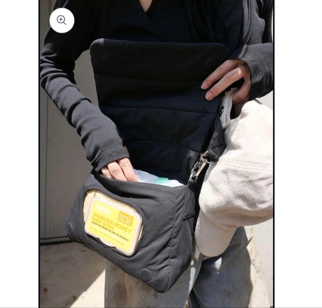 multi parents pouch -BLK- calin マザーズバック