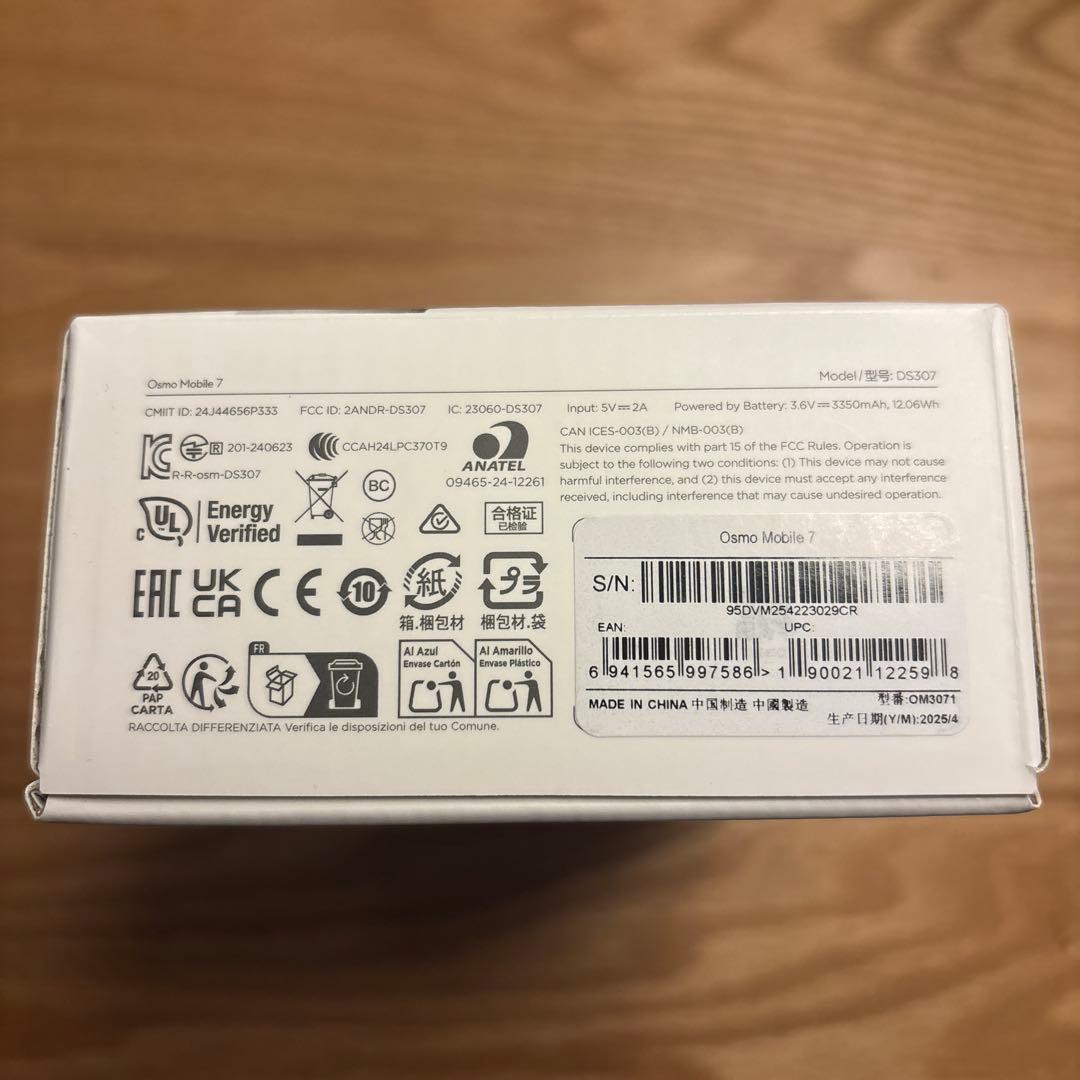 スマホ用ジンバル DJI Osmo Mobile 7 OM7 スタビライザー