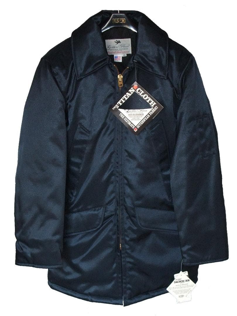 【38 新品 デッドストック】Spiewak タイタンクロス＞パーカ 濃紺 02