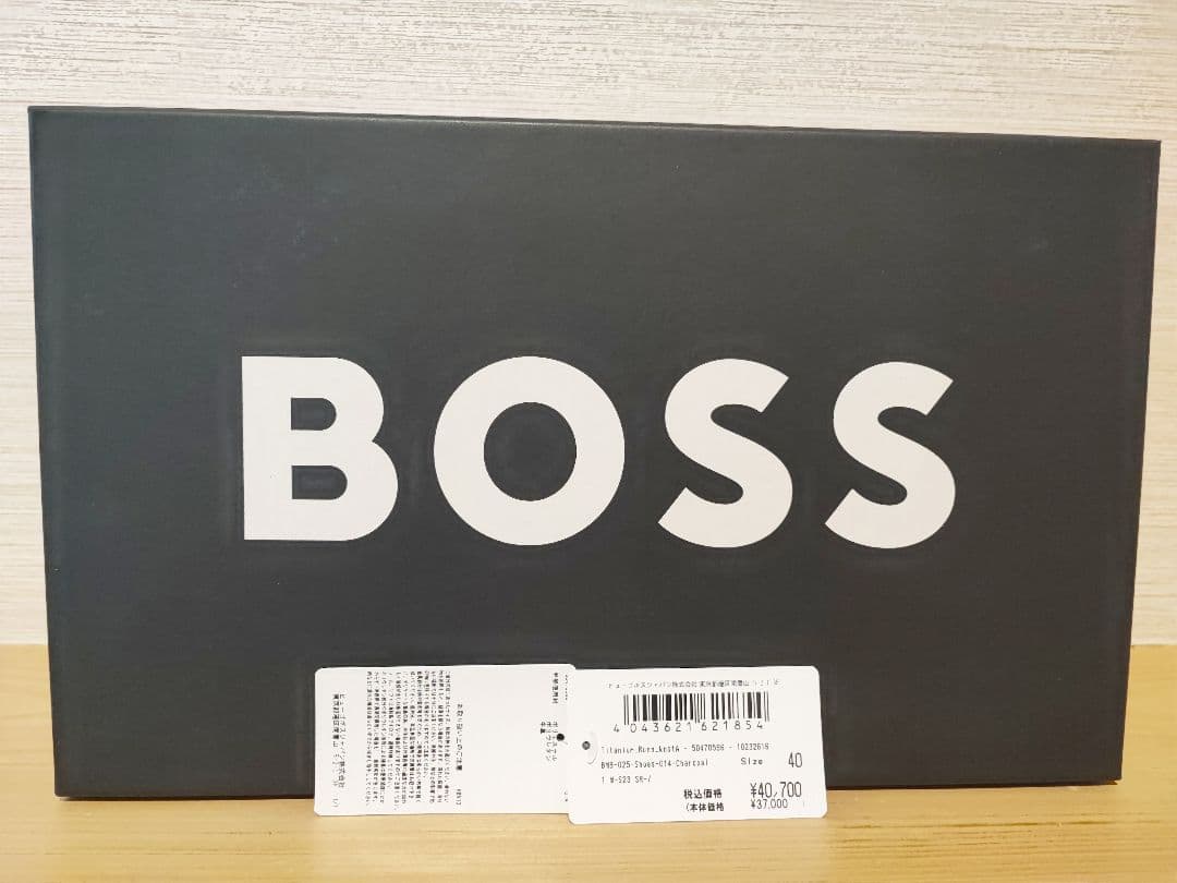 BOSS REPREVE(R)アッパー ニット スニーカー サイズ　　40