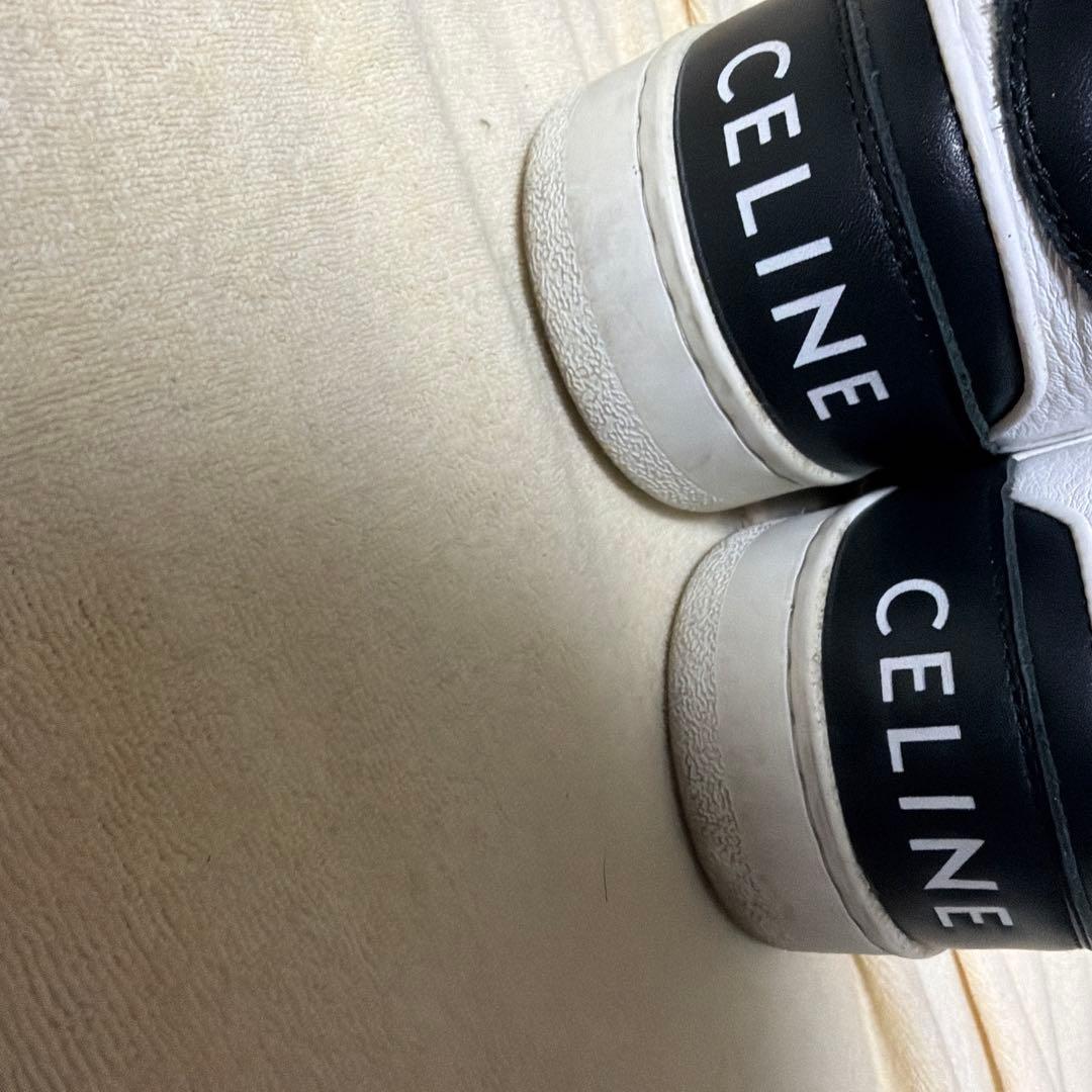 中古　CELINE CT-04 レースアップ ロースニーカー　39