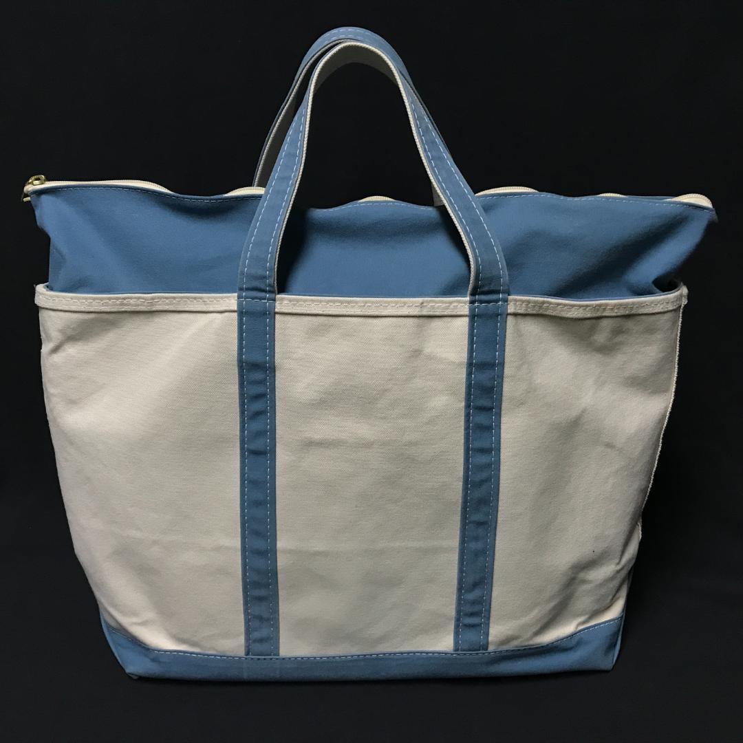 L.L.Bean BOAT AND TOTE ZIP-TOP ラージ Slate