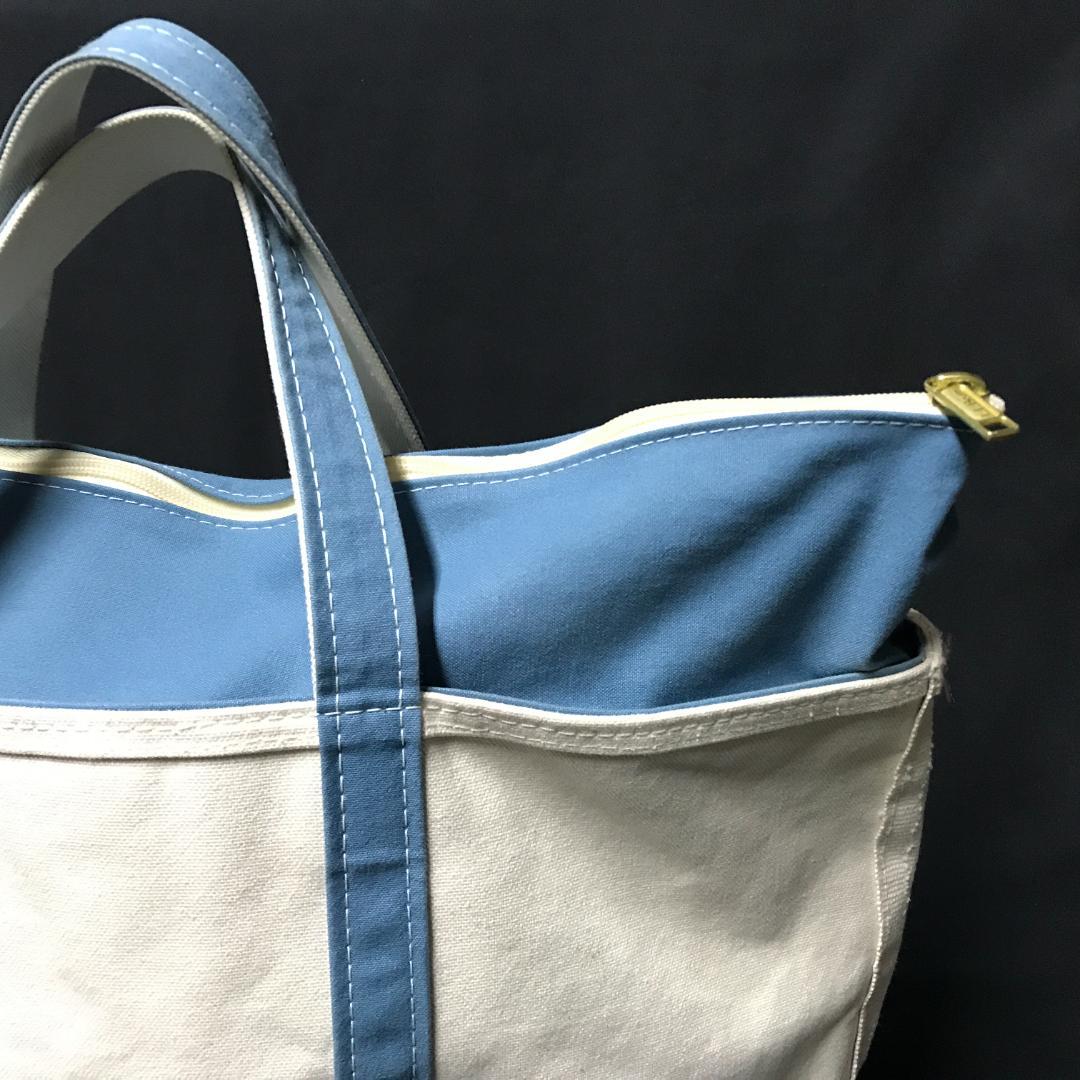 L.L.Bean BOAT AND TOTE ZIP-TOP ラージ Slate