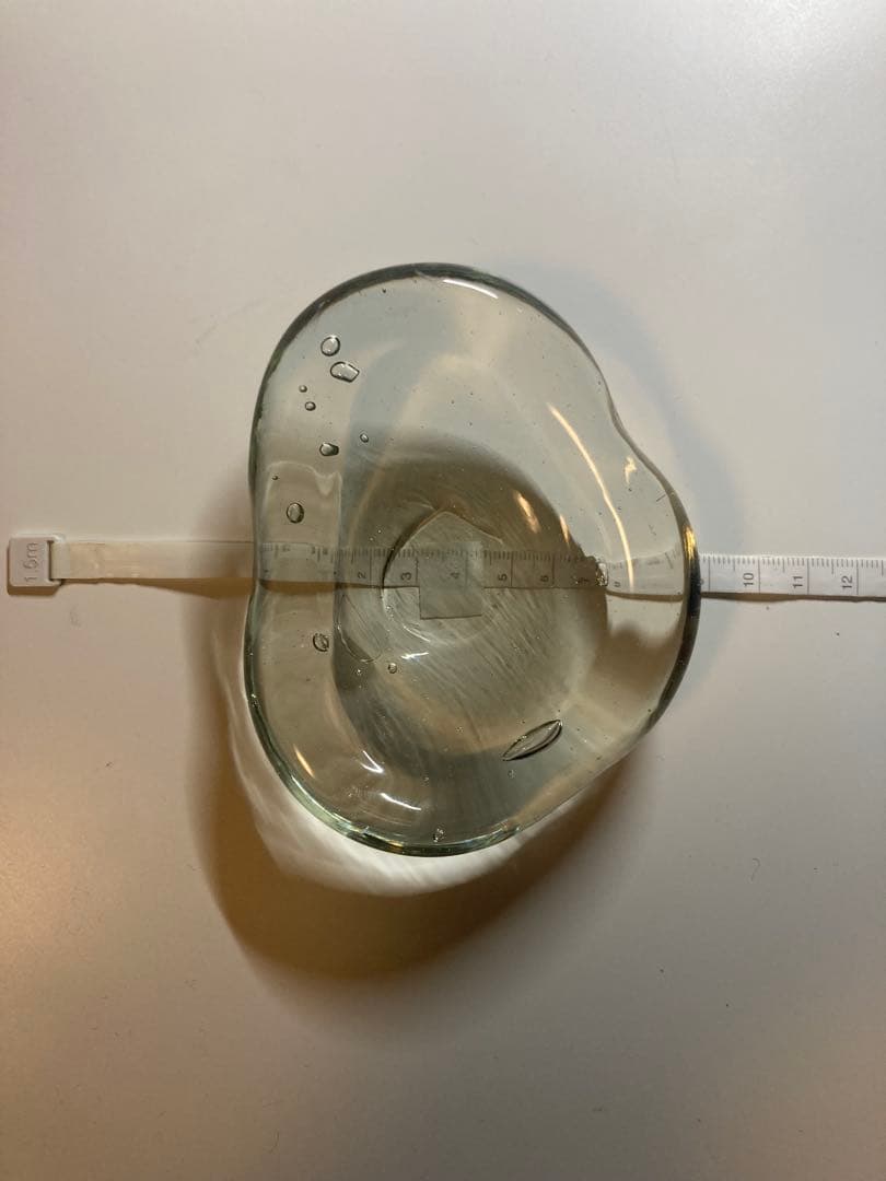 おおやぶみよ ガラスストーンオブジェ　沖縄　雨晴