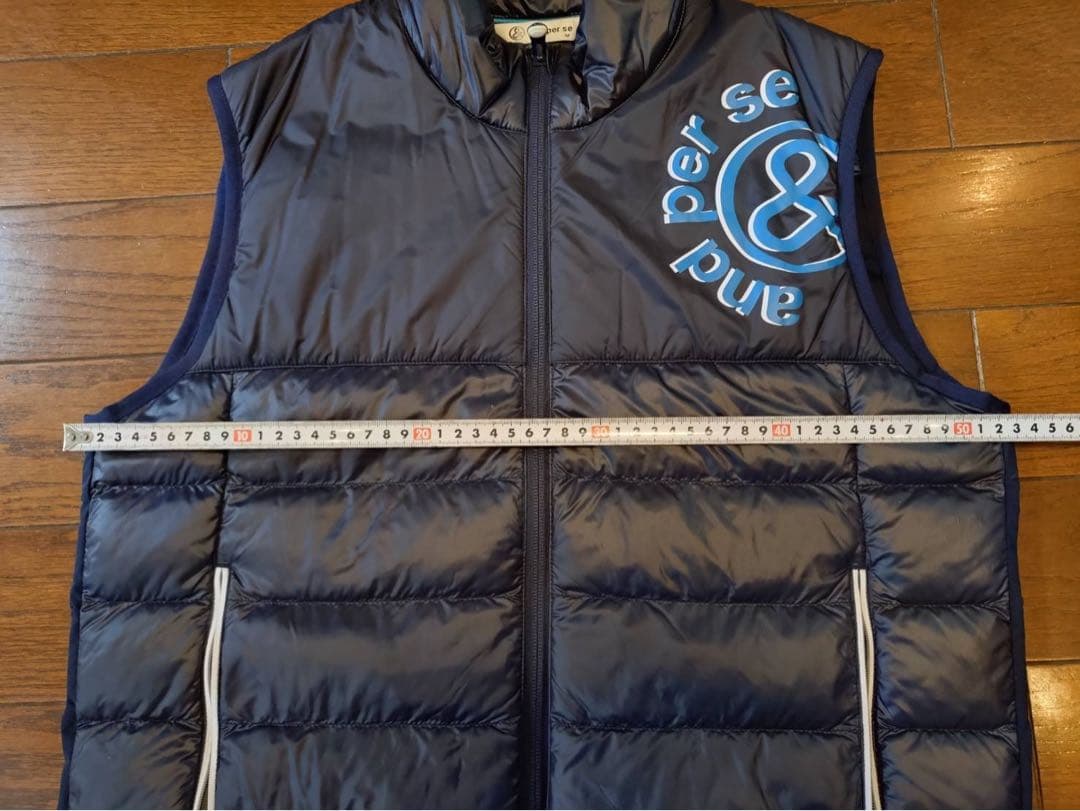 and per seのメンズ用中綿ゴルフ用ベスト