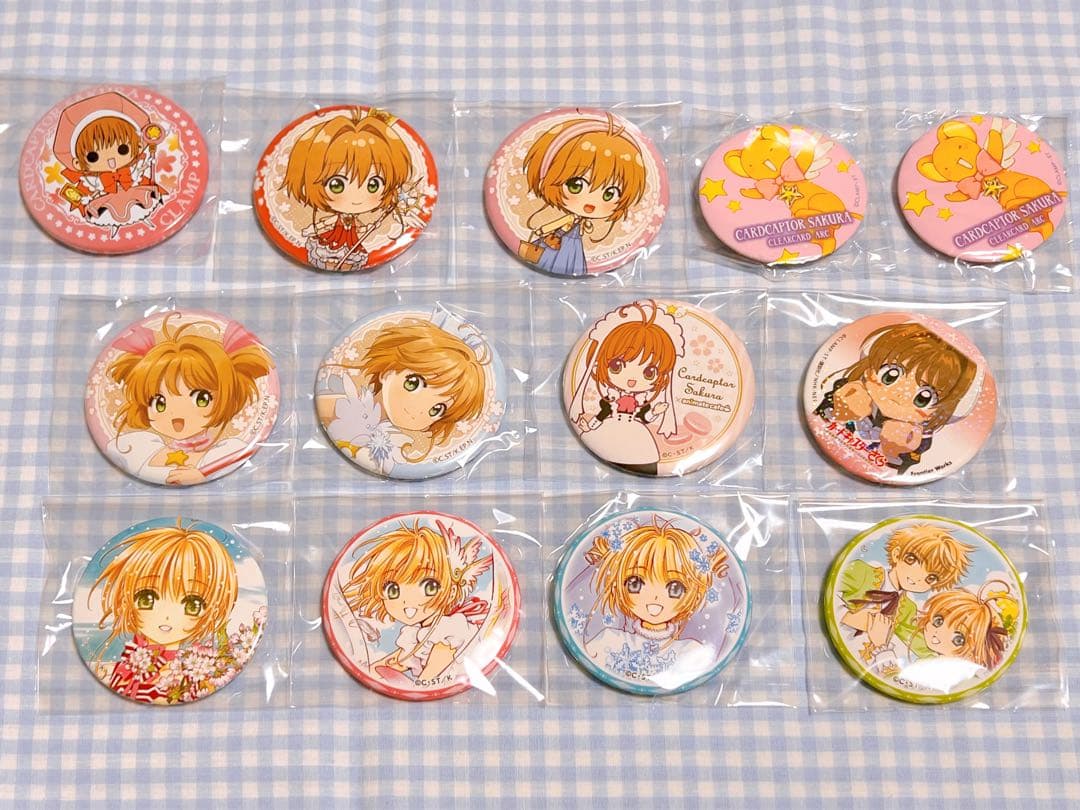 まとめ売り カードキャプターさくら 缶バッジ アクスタ アクキー ポーチ