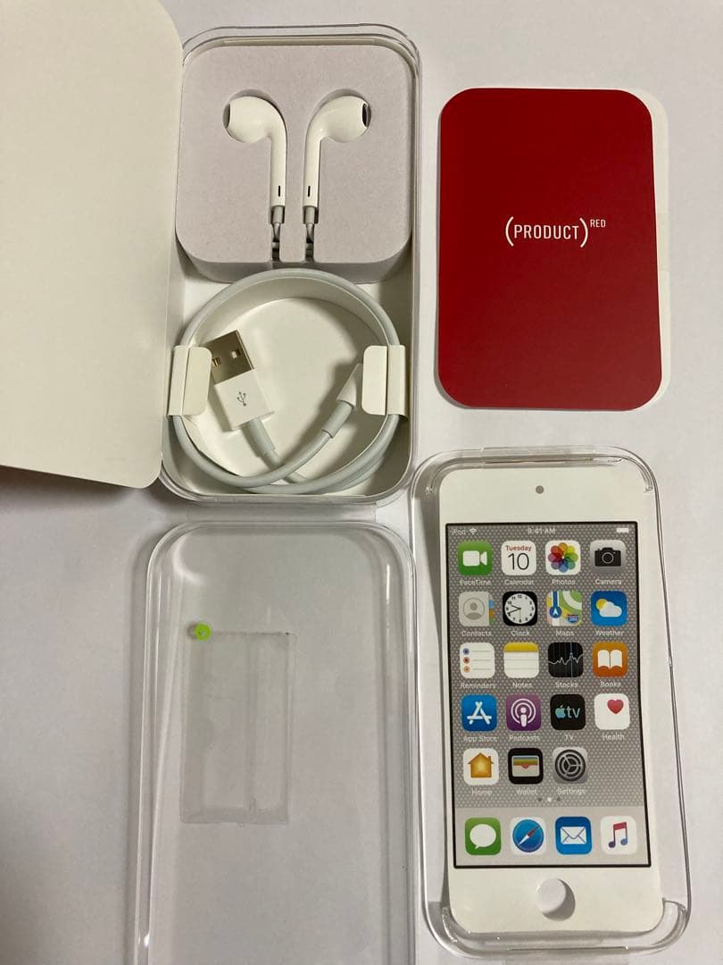 iPod touch 第７世代　レッド　(箱つき)