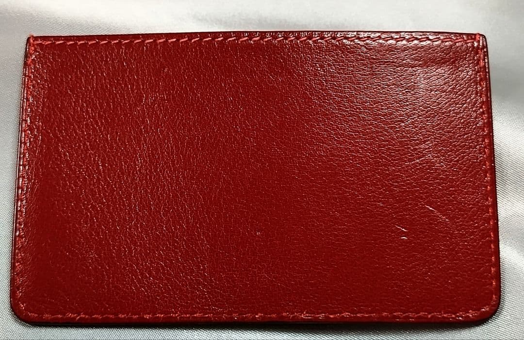 エルメス 正規品 ポルクロールレザー 名刺入れ カードホルダー