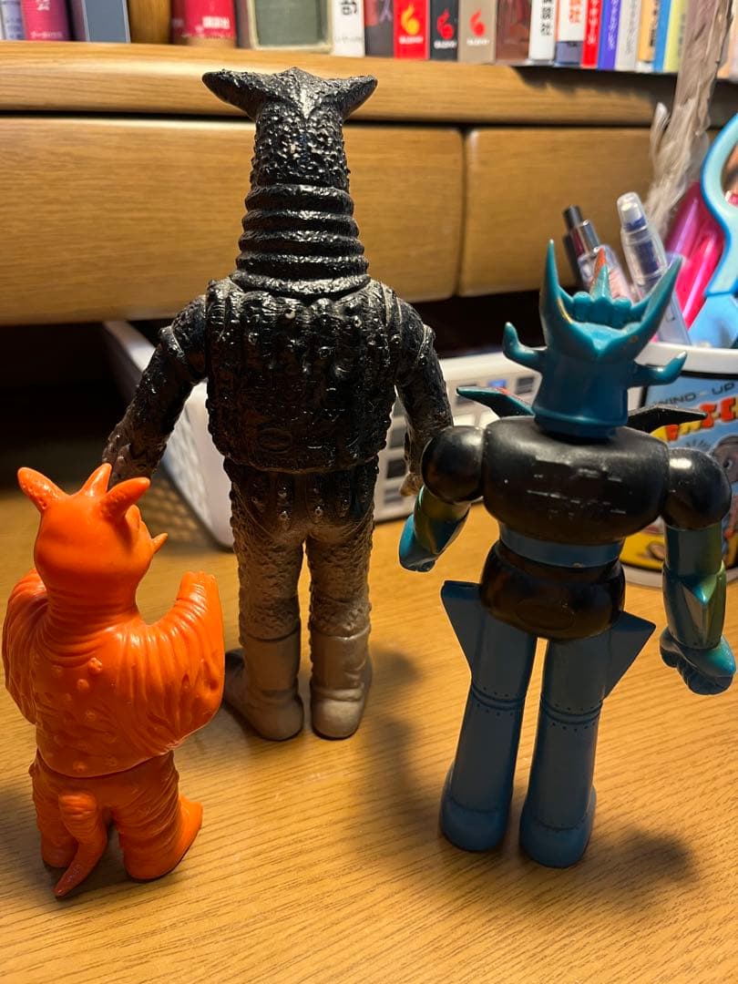 レトロソフビまとめ売り(チャンドラー、ペガッサ星人、グレートマジンガー)値下げ中
