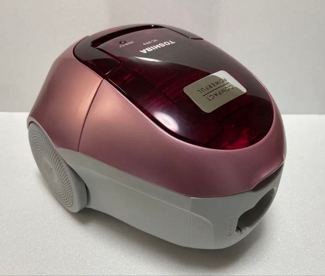 【美品・動作品】東芝 VC-PF9-P 2018年製 紙パック式掃除機 ピンク