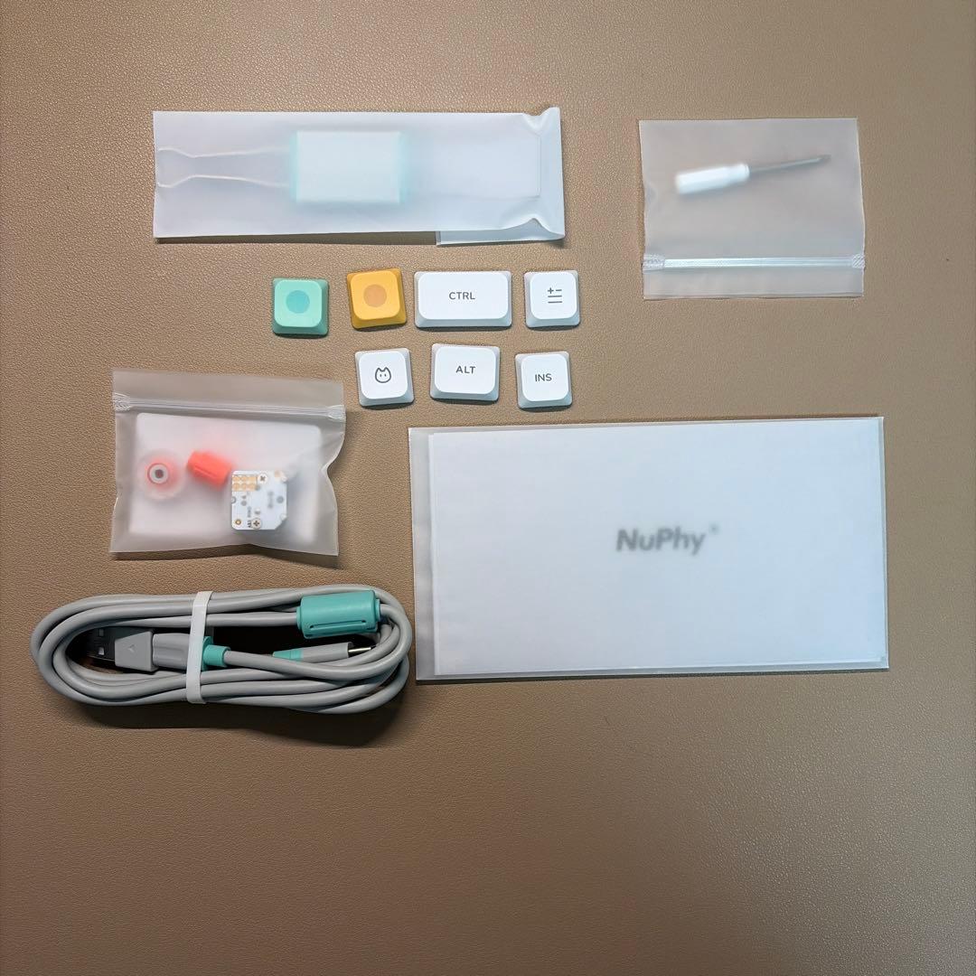 Nuphy air75 v3 JIS配列 Blash Nano軸　ホワイト