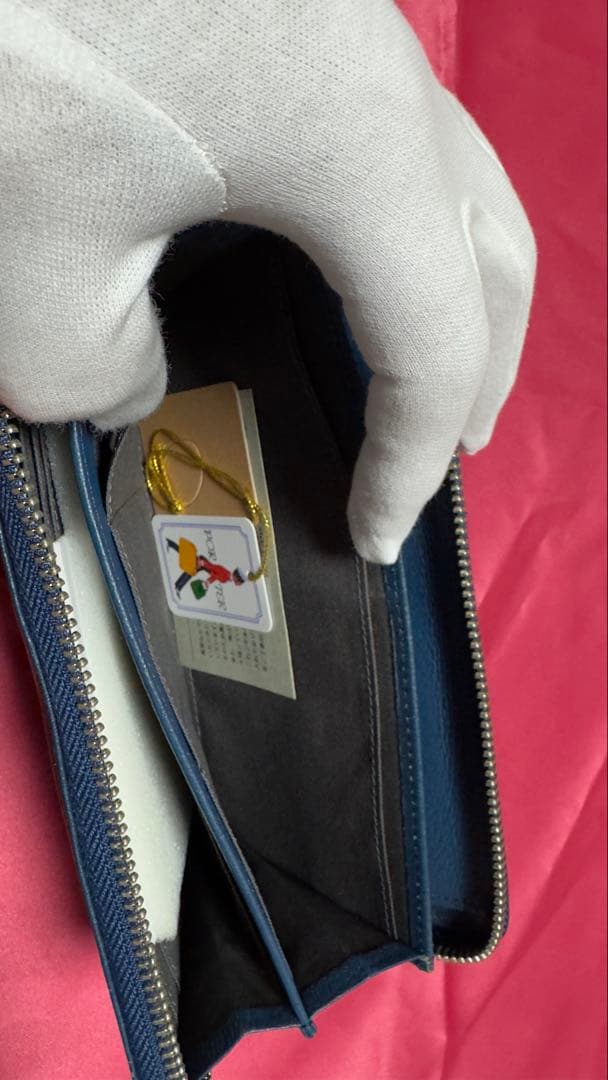 たかひろさま専用　迷彩柄 ネイビー 長財布