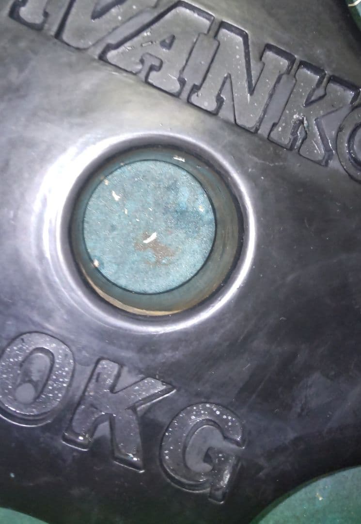 オリンピック プレート IVANKO 20kgプレート1枚①