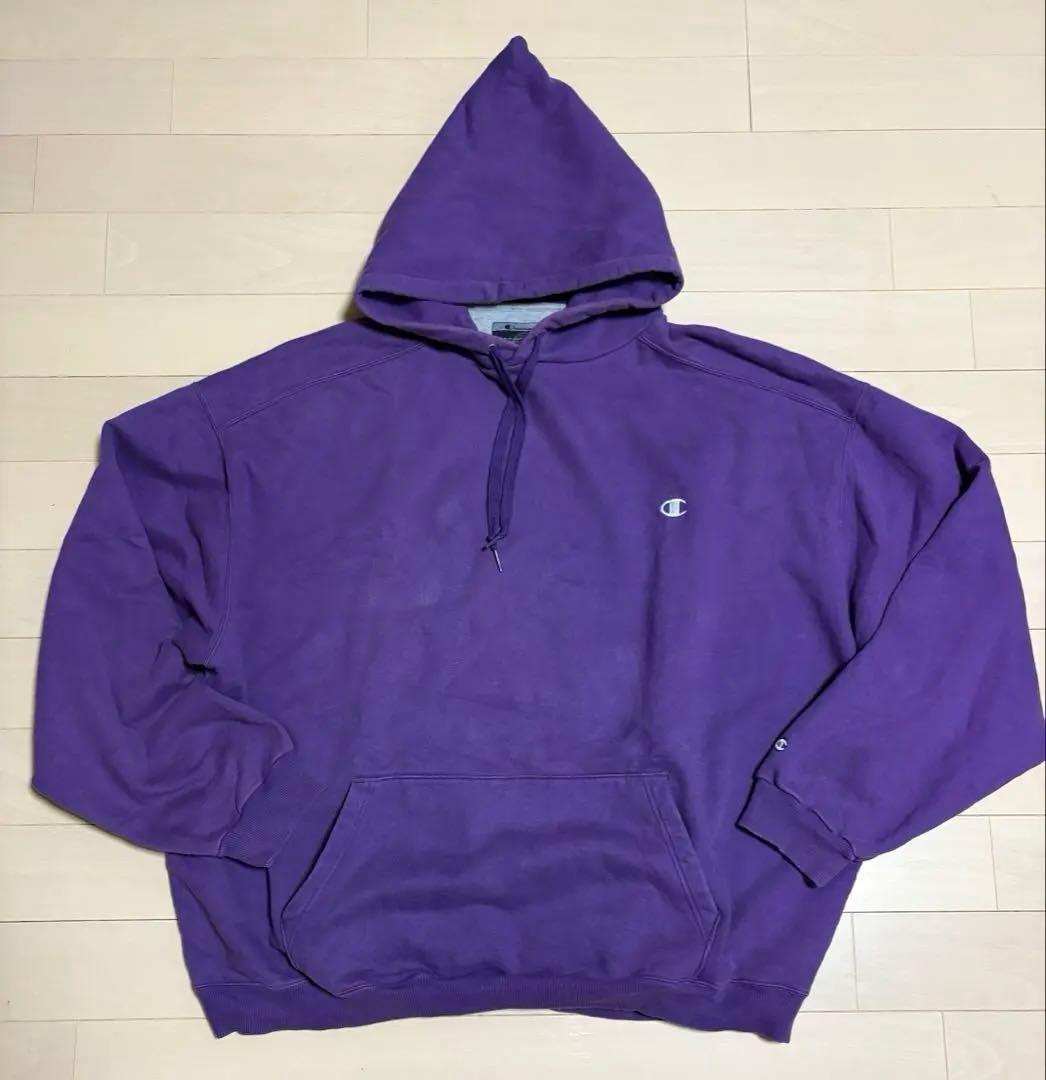 チャンピオン　スーパーフーディー　US規格 XXXXL