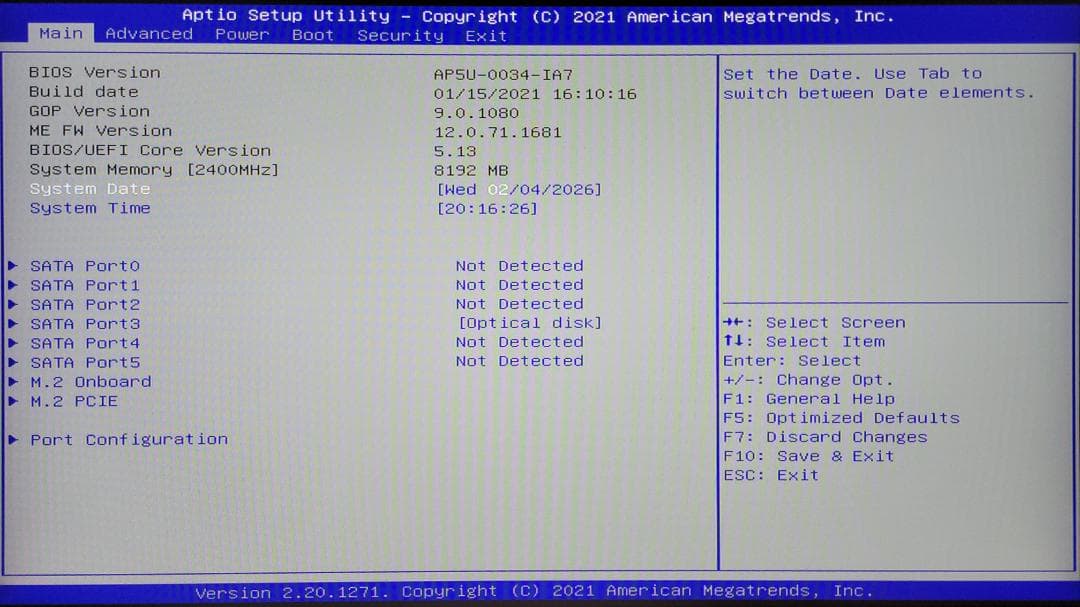 Endeavor MR4800E デスクトップPC ジャンク扱い